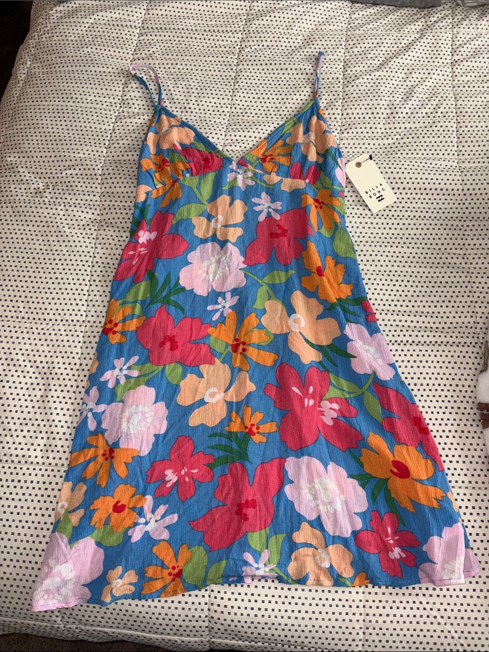 Billabong Floral Dress - Blue Multi by